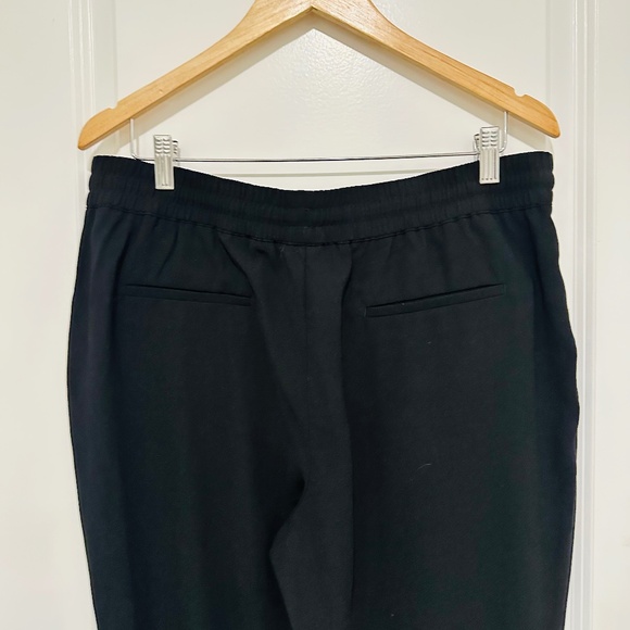 Sung by Alfred Sung Tapered Pants Trousers Stretchy Waist Band  Black - Picture 4 of 12